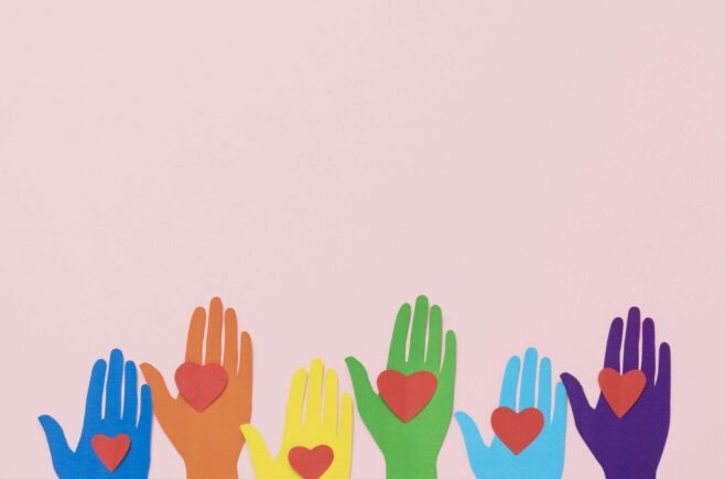 top-view-diversity-composition-different-colored-paper-hands-with-copy-space top-view-diversity-composition-different-colored-paper-hands-with-copy-space